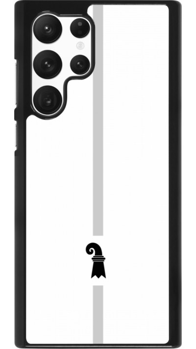 Samsung Galaxy S22 Ultra Case Hülle - Kanton BS weiss