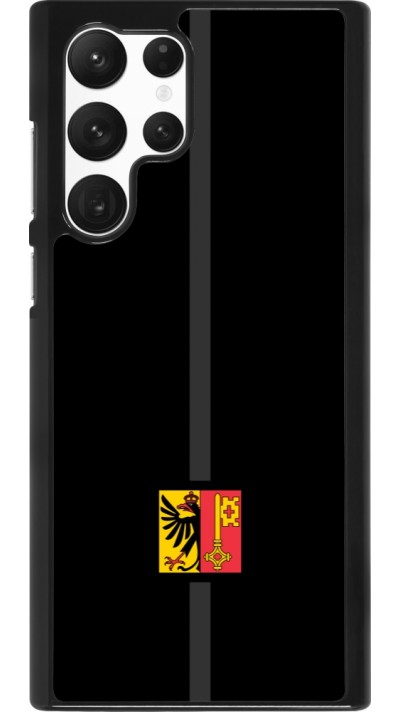 Samsung Galaxy S22 Ultra Case Hülle - Kanton GE schwarz