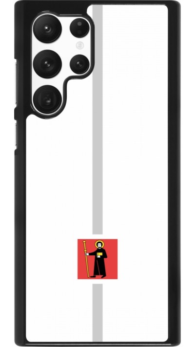 Samsung Galaxy S22 Ultra Case Hülle - Kanton GL weiss