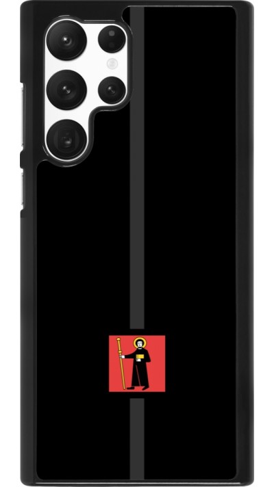 Samsung Galaxy S22 Ultra Case Hülle - Kanton GL schwarz