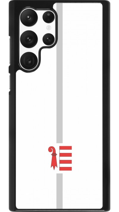Samsung Galaxy S22 Ultra Case Hülle - Kanton JU weiss