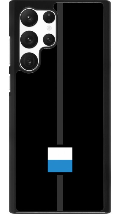 Samsung Galaxy S22 Ultra Case Hülle - Kanton LU schwarz