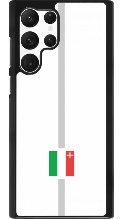 Samsung Galaxy S22 Ultra Case Hülle - Kanton NE weiss