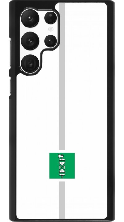 Samsung Galaxy S22 Ultra Case Hülle - Kanton SG weiss