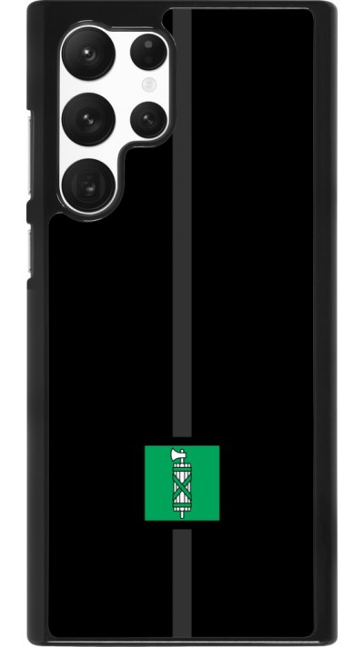 Samsung Galaxy S22 Ultra Case Hülle - Kanton SG schwarz