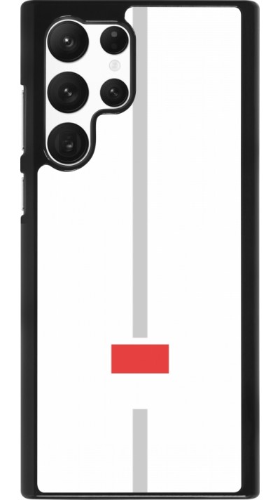 Samsung Galaxy S22 Ultra Case Hülle - Kanton SO weiss