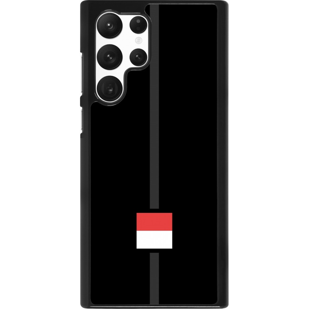 Samsung Galaxy S22 Ultra Case Hülle - Kanton SO schwarz