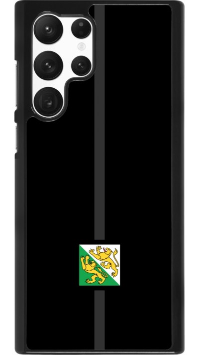 Samsung Galaxy S22 Ultra Case Hülle - Kanton TG schwarz