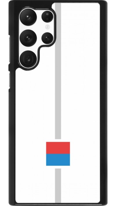 Samsung Galaxy S22 Ultra Case Hülle - Kanton TI weiss