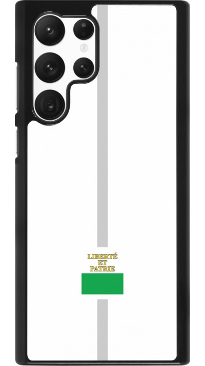 Samsung Galaxy S22 Ultra Case Hülle - Kanton VD weiss
