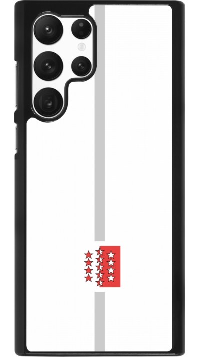 Samsung Galaxy S22 Ultra Case Hülle - Kanton VS weiss
