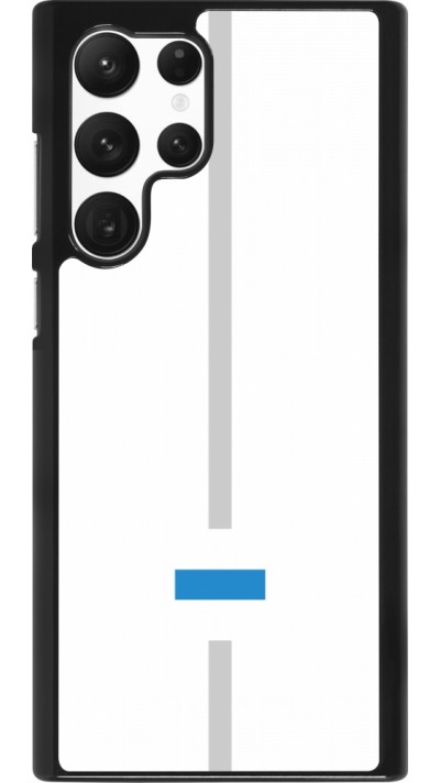 Samsung Galaxy S22 Ultra Case Hülle - Kanton ZG weiss