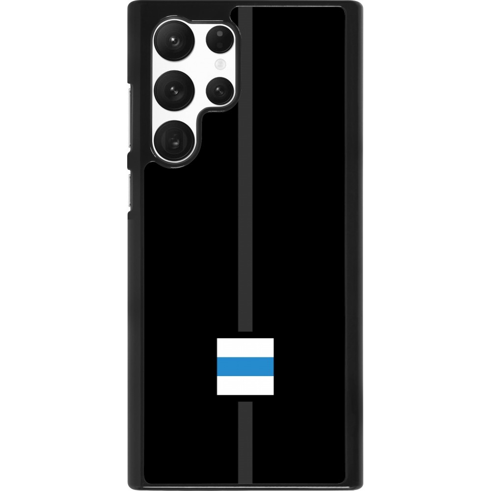 Samsung Galaxy S22 Ultra Case Hülle - Kanton ZG schwarz