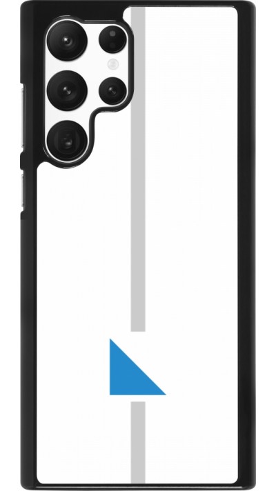Samsung Galaxy S22 Ultra Case Hülle - Kanton ZH weiss