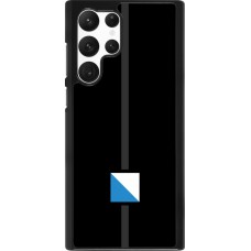 Samsung Galaxy S22 Ultra Case Hülle - Kanton ZH schwarz