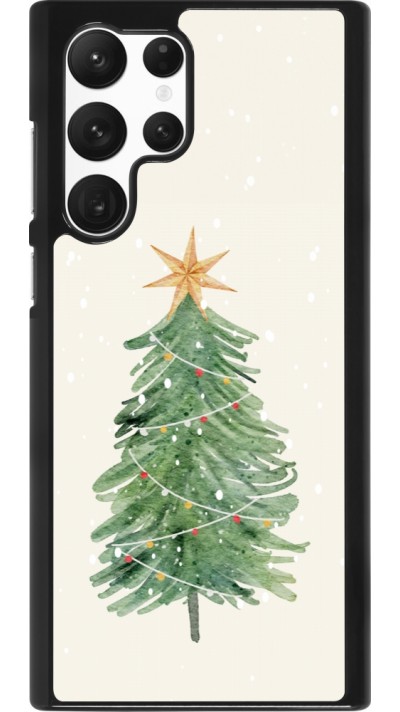 Coque Samsung Galaxy S22 Ultra - Christmas 25 Sketch Tree