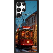 Samsung Galaxy S22 Ultra Case Hülle - Christmas 25 Xmas Train
