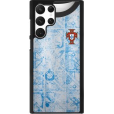 Samsung Galaxy S22 Ultra Case Hülle - Portugal Away personalisierbares Fussballtrikot