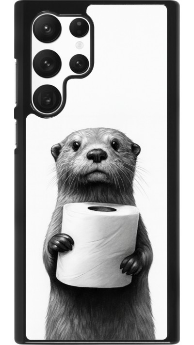 Samsung Galaxy S22 Ultra Case Hülle - Otter Toilettenpapier