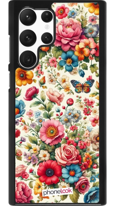 Samsung Galaxy S22 Ultra Case Hülle - Spring 25 fruehling bluetend
