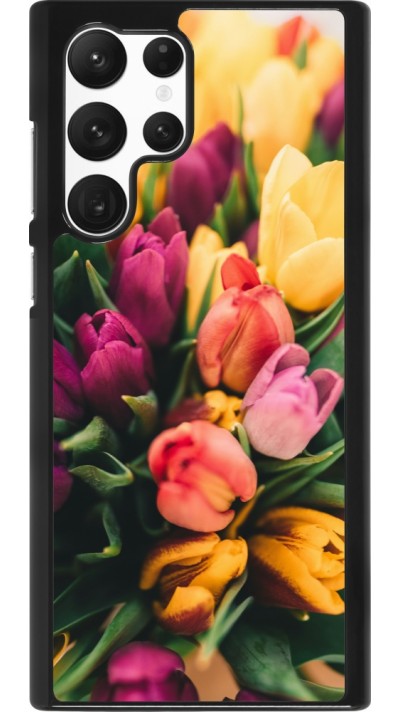 Coque Samsung Galaxy S22 Ultra - Bouquet of tulips Spring 2026