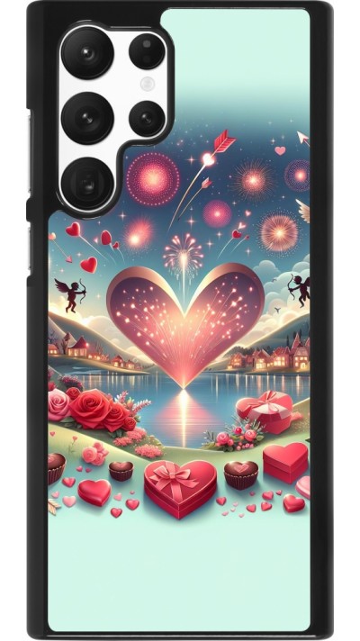 Samsung Galaxy S22 Ultra Case Hülle - Valentin 2025 Schick