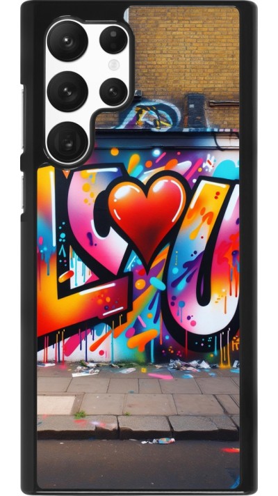 Samsung Galaxy S22 Ultra Case Hülle - Valentin 2025 Liebe U Tag