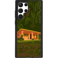 Samsung Galaxy S22 Ultra Case Hülle - Silikon schwarz Benitos house DTMF