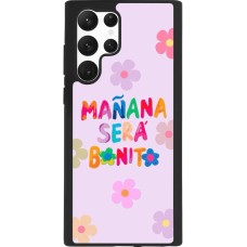Samsung Galaxy S22 Ultra Case Hülle - Silikon schwarz Karol G Manana sera bonito