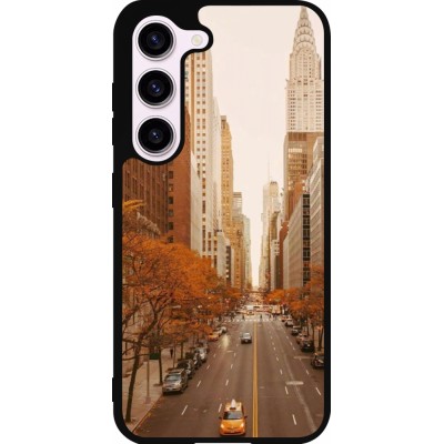 Samsung Galaxy S23 Case Hülle - Silikon schwarz Autumn 2024 New York city