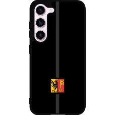 Samsung Galaxy S23 Case Hülle - Silikon schwarz Kanton GE schwarz