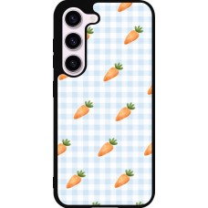 Samsung Galaxy S23 Case Hülle - Silikon schwarz Easter 2026 Pattern carrots