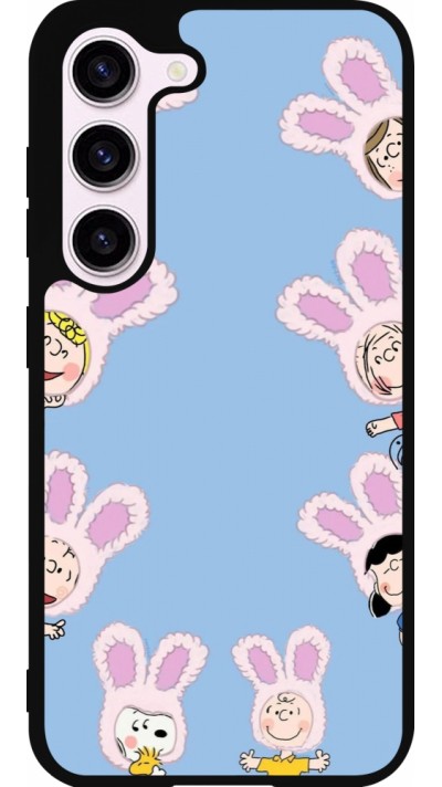 Samsung Galaxy S23 Case Hülle - Silikon schwarz Easter 2026 Snoopy