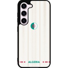 Coque Samsung Galaxy S23 - Silicone rigide noir Maillot de football Algérie 2026 personnalisable