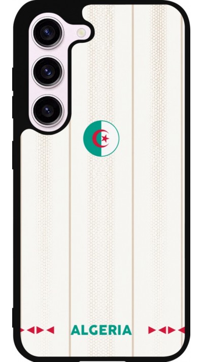 Samsung Galaxy S23 Case Hülle - Silikon schwarz Algerien 2026 personalisierbares Fussballtrikot