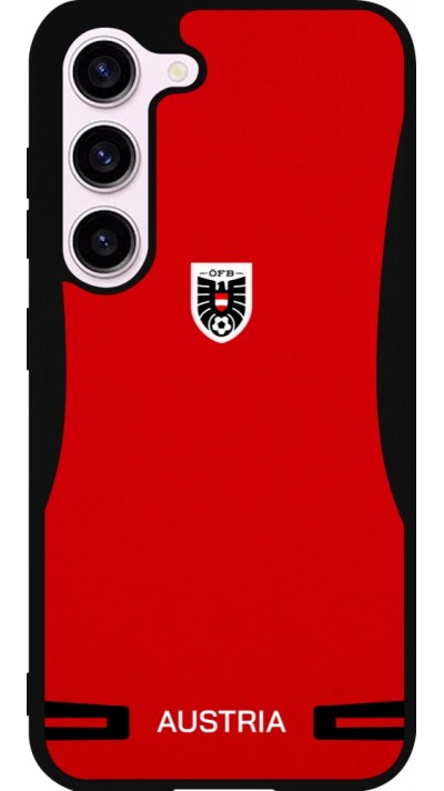Samsung Galaxy S23 Case Hülle - Silikon schwarz O?sterreich 2026 personalisierbares Fussballtrikot
