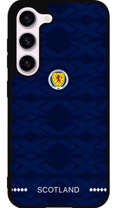 Samsung Galaxy S23 Case Hülle - Silikon schwarz Schottland 2026 personalisierbares Fussballtrikot