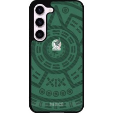 Coque Samsung Galaxy S23 - Silicone rigide noir Maillot de football Mexique 2026 personnalisable