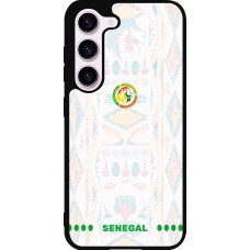 Samsung Galaxy S23 Case Hülle - Silikon schwarz Senegal 2026 personalisierbares Fussballtrikot