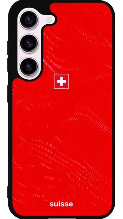 Samsung Galaxy S23 Case Hülle - Silikon schwarz Schweiz 2026 personalisierbares Fussballtrikot