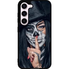 Samsung Galaxy S23 Case Hülle - Silikon schwarz Halloween 18 19