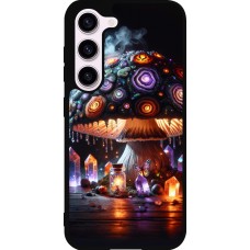 Samsung Galaxy S23 Case Hülle - Silikon schwarz Halloween Zaubertrank Magie