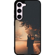 Samsung Galaxy S23 Case Hülle - Silikon schwarz Halloween 2025 Scream