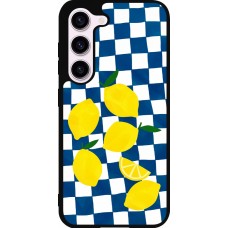 Samsung Galaxy S23 Case Hülle - Silikon schwarz Illustration lemons 2026