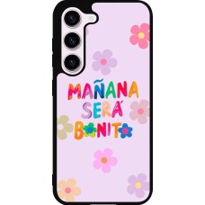 Samsung Galaxy S23 Case Hülle - Silikon schwarz Karol G Manana sera bonito