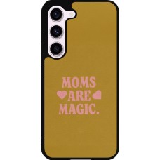Samsung Galaxy S23 Case Hülle - Silikon schwarz Mom 2026 Are Magic