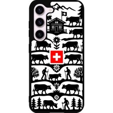 Samsung Galaxy S23 Case Hülle - Silikon schwarz Poya Schweiz 3