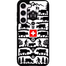 Samsung Galaxy S23 Case Hülle - Silikon schwarz Poya Schweiz 3