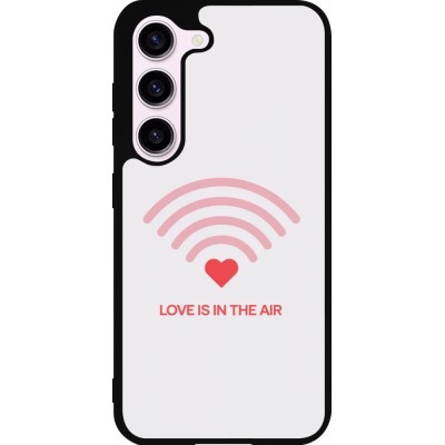 Samsung Galaxy S23 Case Hülle - Silikon schwarz Saint Valentines Day 26 Love is in the air
