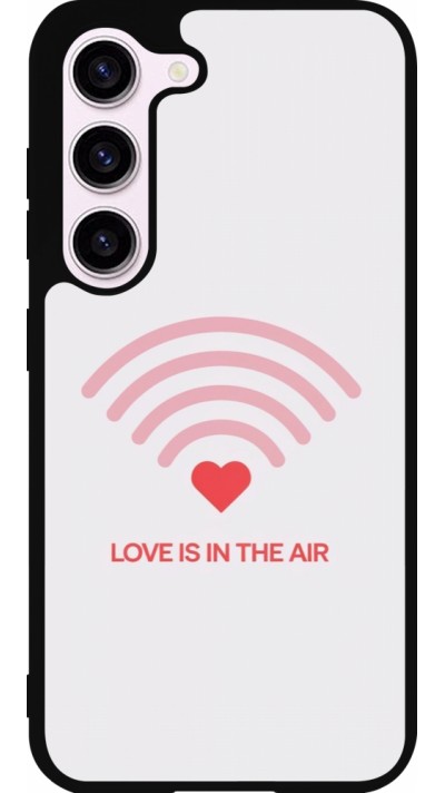 Samsung Galaxy S23 Case Hülle - Silikon schwarz Saint Valentines Day 26 Love is in the air